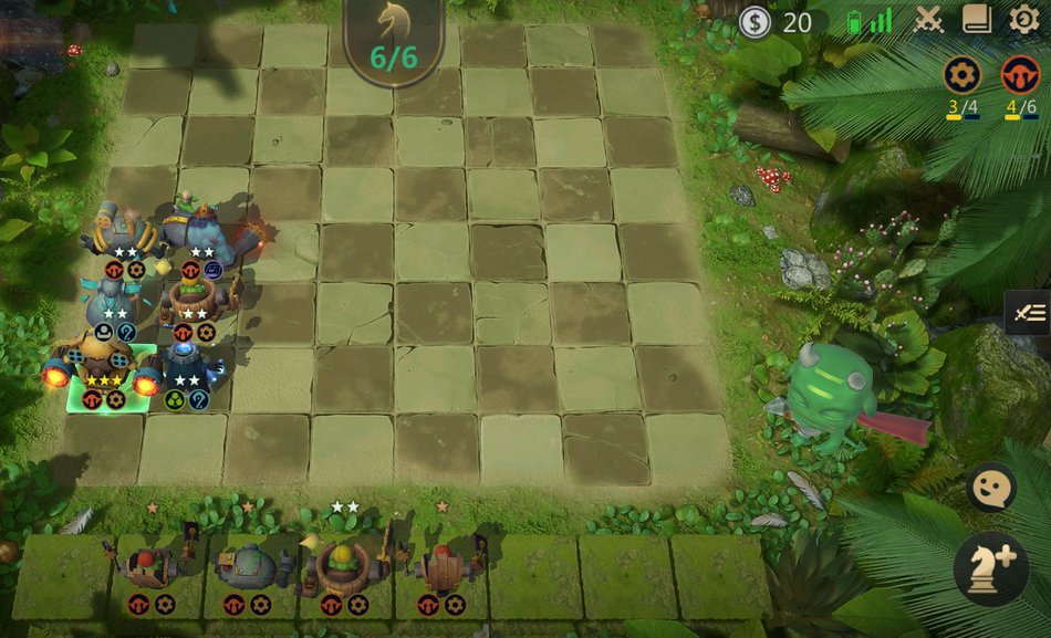 auto chess controls