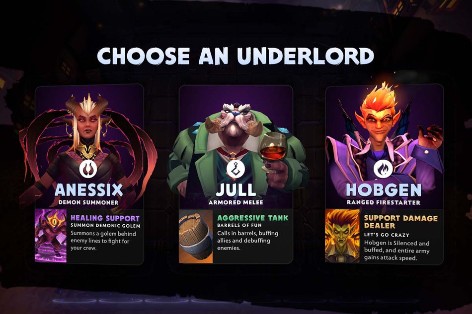 Underlords Fighting Styles